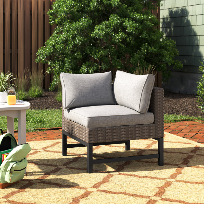 Andover Mills™ Hesse Patio Chair with Cushions & Reviews Wayfair